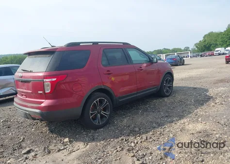 2015 Ford Explorer Sport из США, поврежденный, VIN 1FM5K8GT8FGC32713